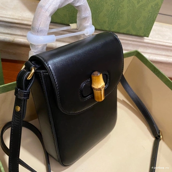 First bag ru Bamboo handbag Gucci mini 0807